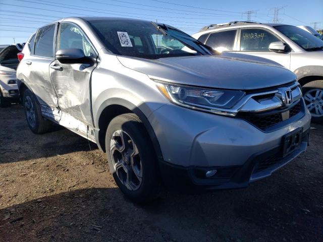 7FARW2H58JE102185 - 2018 HONDA CR-V EX SILVER photo 4