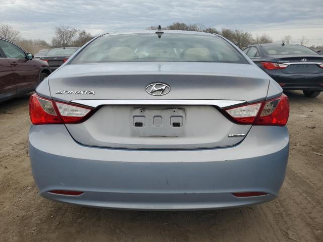 5NPEC4AC7BH139528 - 2011 HYUNDAI SONATA SE BLUE photo 6