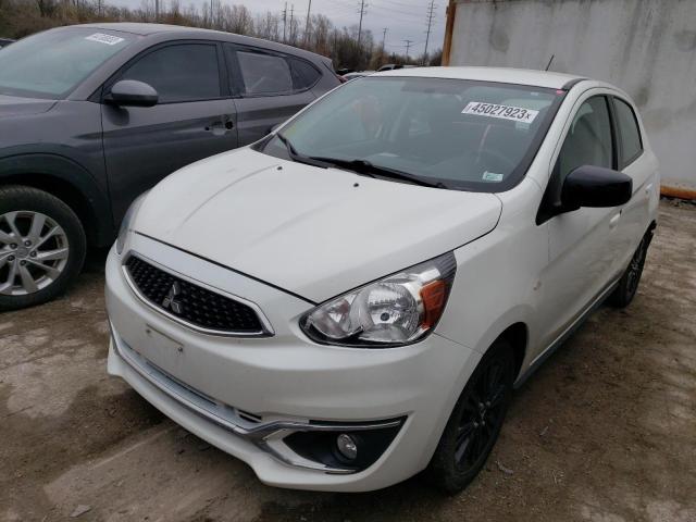 ML32A5HJ2KH008365 - 2019 MITSUBISHI MIRAGE LE WHITE photo 1