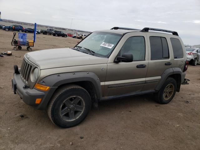 1J8GL38K06W244937 - 2006 JEEP LIBERTY RENEGADE TAN photo 1