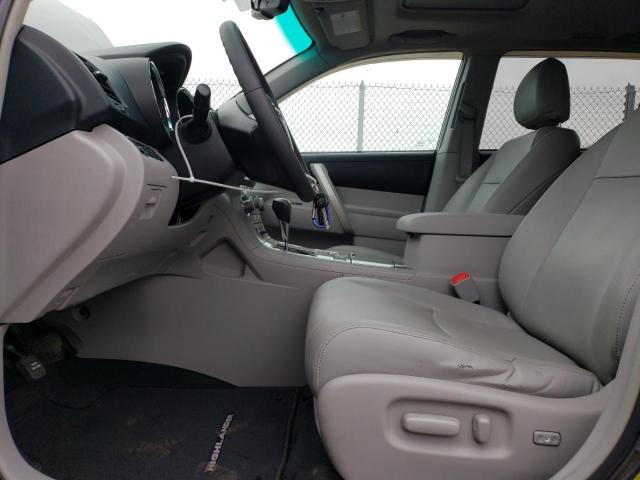 5TDBK3EH4DS244370 - 2013 TOYOTA HIGHLANDER BASE Сұр фото 7