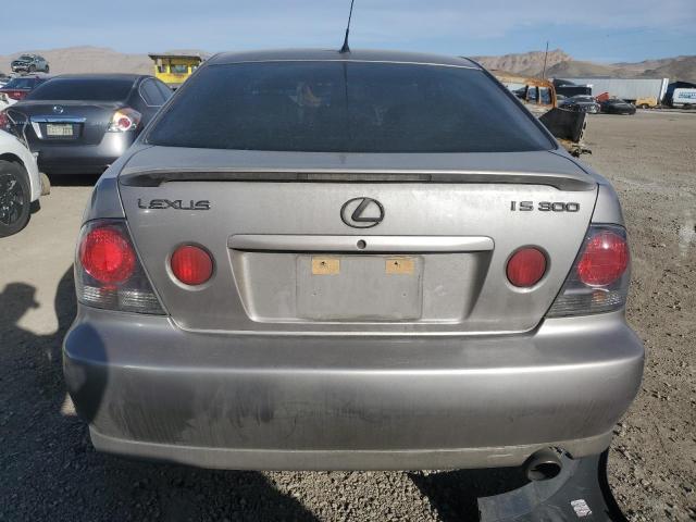 JTHBD192830080206 - 2003 LEXUS IS 300 SILVER photo 6