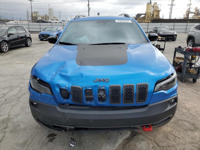 1C4PJMBX4ND527911 - 2022 JEEP CHEROKEE TRAILHAWK BLUE photo 5