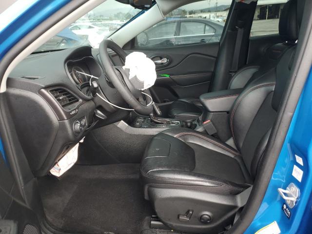 1C4PJMBX4ND527911 - 2022 JEEP CHEROKEE TRAILHAWK ლურჯი ფოტო 7