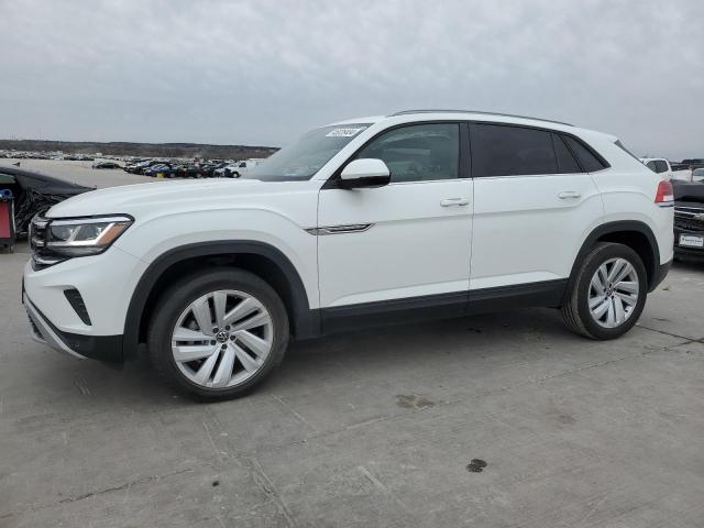 1V2JE2CA0MC209389 - 2021 VOLKSWAGEN ATLAS CROS SE Белый фото 1