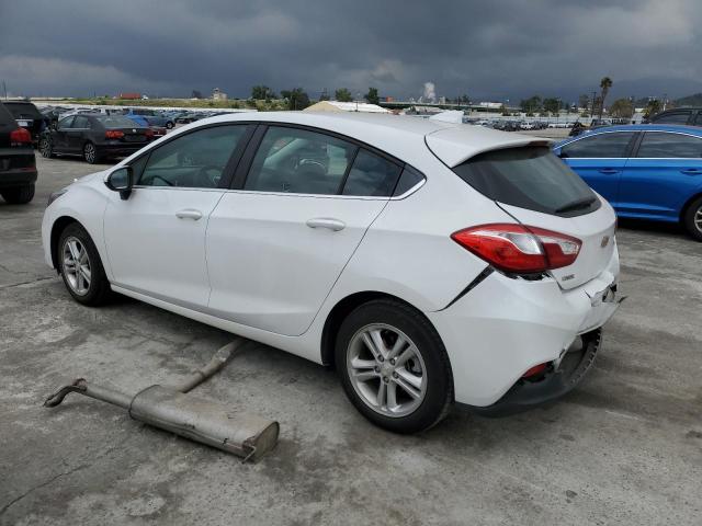 3G1BE6SM8HS567843 - 2017 CHEVROLET CRUZE LT WHITE photo 2