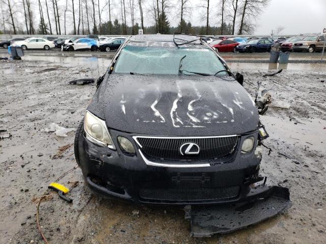 JTHBE96S370025846 - 2007 LEXUS GS 350 BLACK photo 5