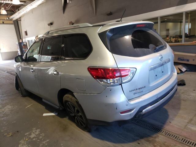 5N1AR2MNXFC654258 - 2015 NISSAN PATHFINDER S 银色 照片 2