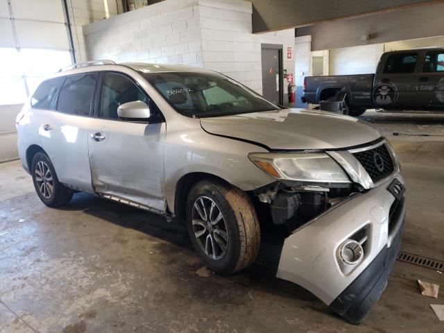 5N1AR2MNXFC654258 - 2015 NISSAN PATHFINDER S 银色 照片 4