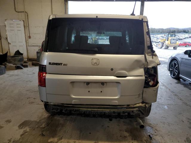 5J6YH18917L005263 - 2007 HONDA ELEMENT SC SILVER photo 6