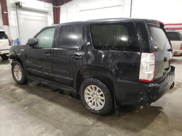 1GNFK13588R215576 - 2008 CHEVROLET TAHOE K1500 HYBRID BLACK photo 2