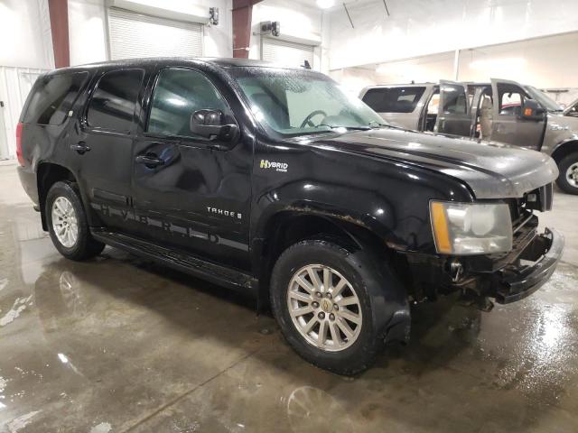 1GNFK13588R215576 - 2008 CHEVROLET TAHOE K1500 HYBRID BLACK photo 4