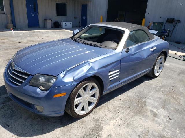 1C3AN65L76X067078 - 2006 CHRYSLER CROSSFIRE LIMITED BLUE photo 1