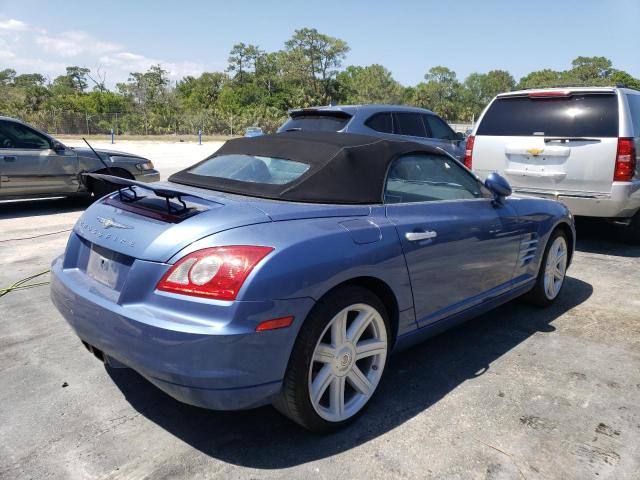 1C3AN65L76X067078 - 2006 CHRYSLER CROSSFIRE LIMITED BLUE photo 3