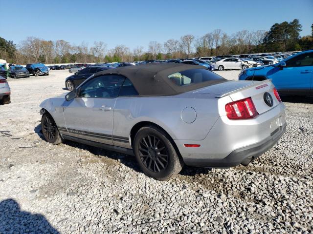 1ZVBP8EMXC5259436 - 2012 FORD MUSTANG SILVER photo 2