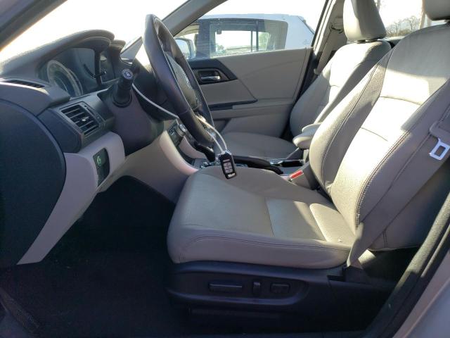 1HGCR3F85EA037601 - 2014 HONDA ACCORD EXL SILVER photo 7