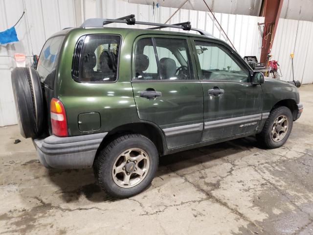 2CNBJ13C016931510 - 2001 CHEVROLET TRACKER GREEN photo 3