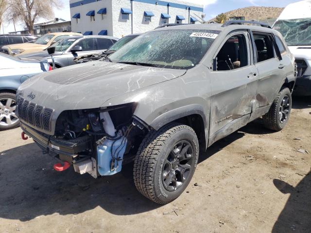 1C4PJMBX8ND522212 - 2022 JEEP CHEROKEE TRAILHAWK GRAY photo 1