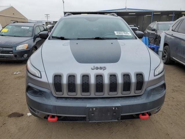 1C4PJMBSXEW282105 - 2014 JEEP CHEROKEE TRAILHAWK TWO TONE photo 5