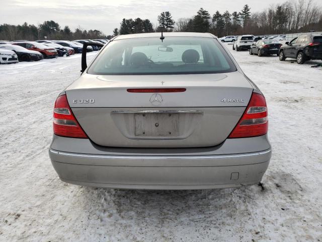 WDBUF82J74X115498 - 2004 MERCEDES-BENZ E 320 4MATIC SILVER photo 6