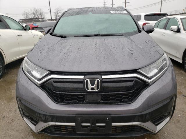 2HKRW2H97NH604398 - 2022 HONDA CR-V TOURING GRAY photo 5