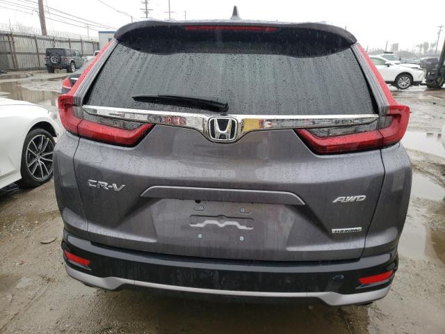 2HKRW2H97NH604398 - 2022 HONDA CR-V TOURING GRAY photo 6