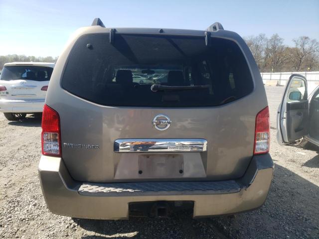 5N1AR18U15C779823 - 2005 NISSAN PATHFINDER LE 米色 照片 6