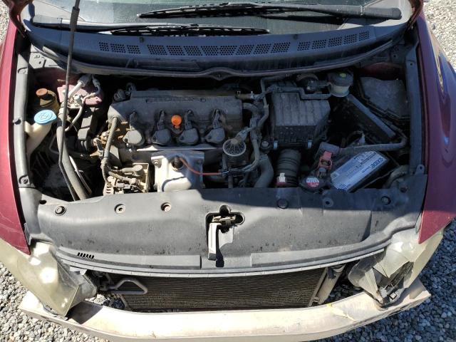 19XFA1F67BE024962 - 2011 HONDA CIVIC LX-S Բորդո լուսանկար 11