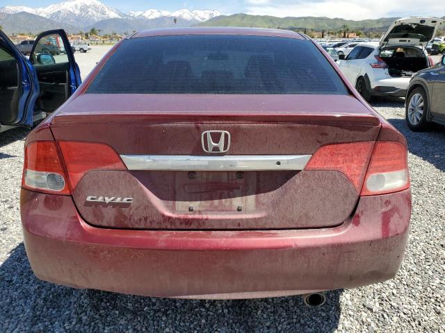 19XFA1F67BE024962 - 2011 HONDA CIVIC LX-S Բորդո լուսանկար 6