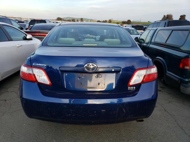 4T1BB46K87U030364 - 2007 TOYOTA CAMRY HYBRID BLUE photo 6