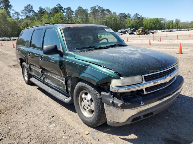 3GNEC16T41G202591 - 2001 CHEVROLET SUBURBAN C1500 GREEN photo 4