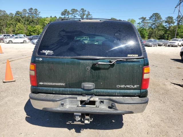 3GNEC16T41G202591 - 2001 CHEVROLET SUBURBAN C1500 GREEN photo 6