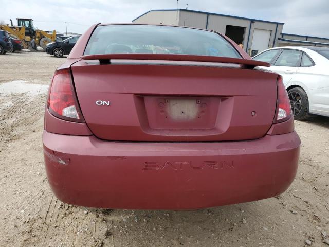 1G8AL52F84Z202347 - 2004 SATURN ION LEVEL 3 MAROON photo 6