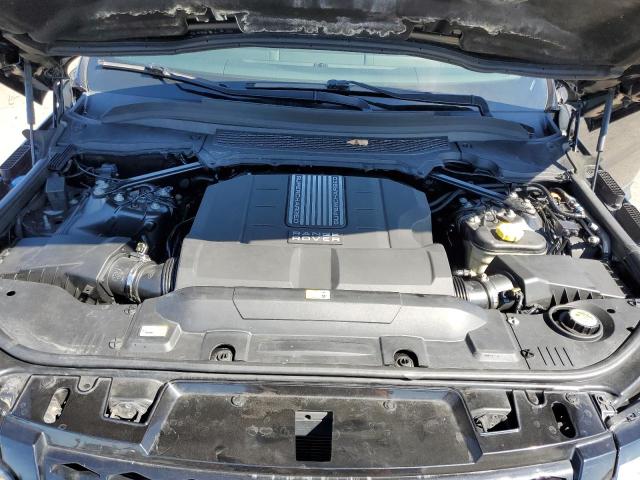 SALWV2TF3EA368576 - 2014 LAND ROVER RANGE ROVE AUTOBIOGRAPHY GRAY photo 11