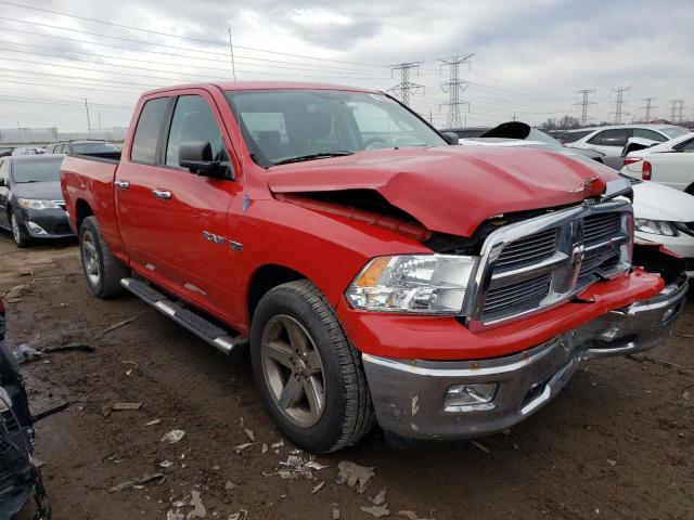 1D7RV1GT3AS188135 - 2010 DODGE RAM 红色 照片 4
