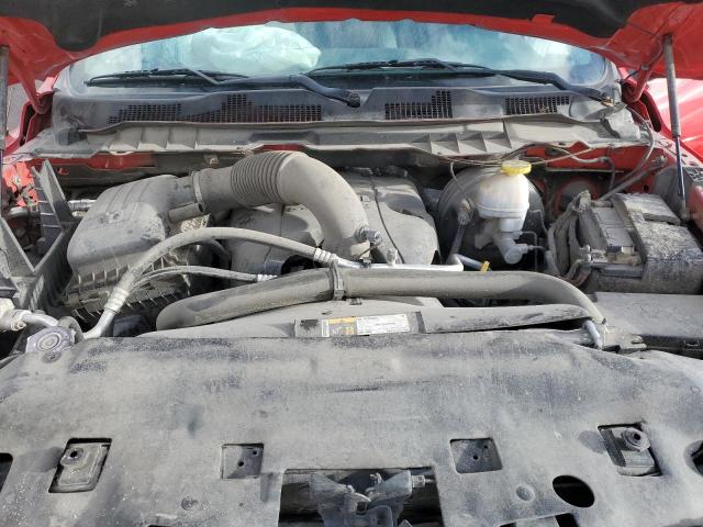 1C6RR7TT7KS689576 - 2019 RAM 1500 CLASS SLT წითელი ფოტო 11