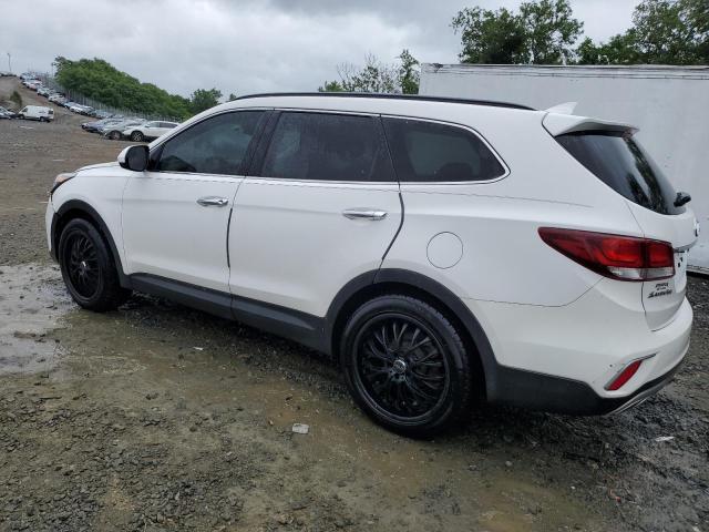 KM8SM4HF7HU177206 - 2017 HYUNDAI SANTA FE SE WHITE photo 2