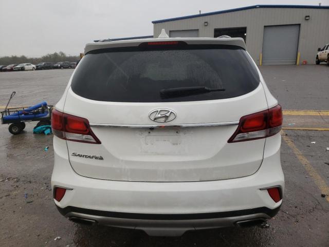 KM8SM4HF7HU177478 - 2017 HYUNDAI SANTA FE SE WHITE photo 6