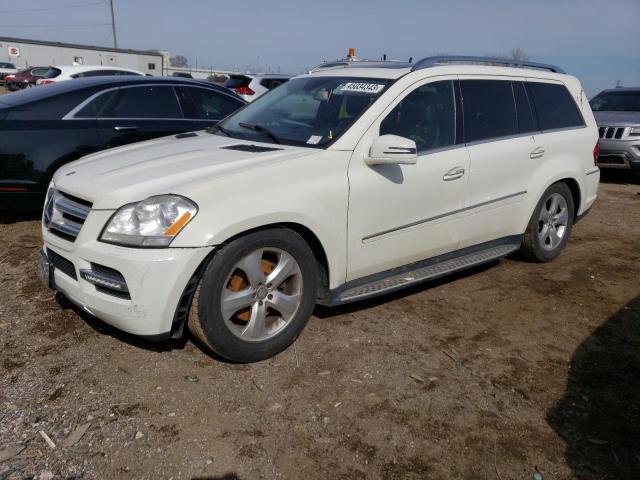 4JGBF7BE9CA778736 - 2012 MERCEDES-BENZ GL 450 4MATIC WHITE photo 1