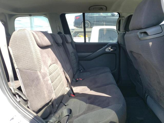 5N1AR18U06C682713 - 2006 NISSAN PATHFINDER LE ვერცხლისფერი ფოტო 11