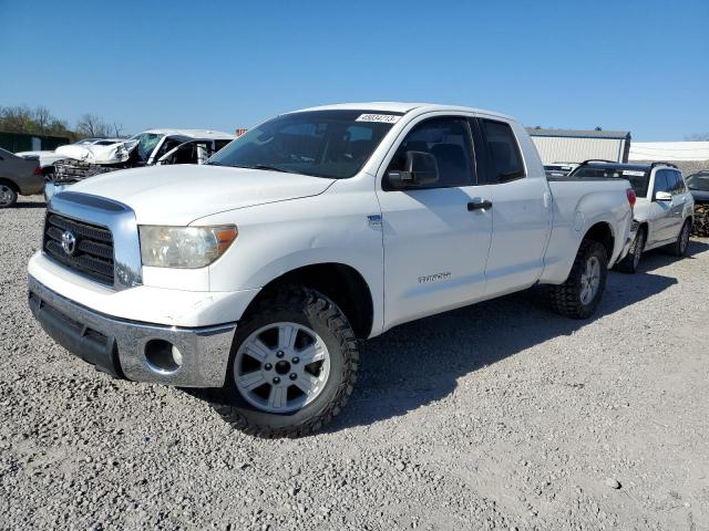 5TFRT54109X029081 - 2009 TOYOTA TUNDRA DOUBLE CAB WHITE photo 1