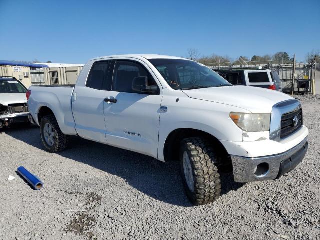 5TFRT54109X029081 - 2009 TOYOTA TUNDRA DOUBLE CAB WHITE photo 4