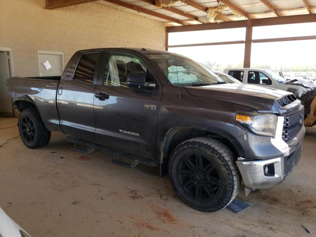 5TFRY5F10KX252869 - 2019 TOYOTA TUNDRA DOUBLE CAB SR/SR5 GRAY photo 4