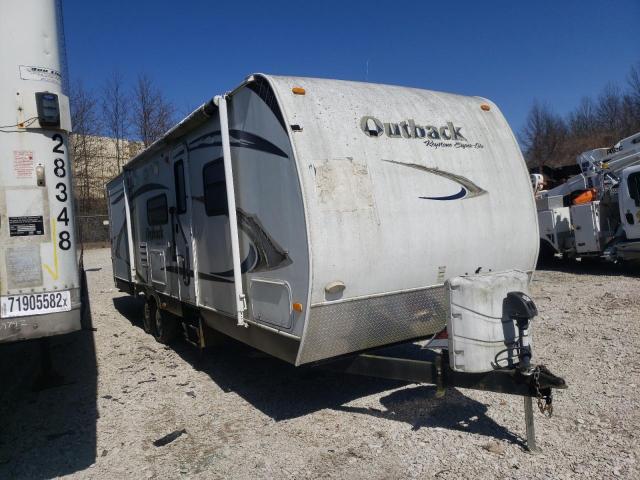4YDT30029AB451260 - 2010 KEYSTONE OUTBACK WHITE photo 1