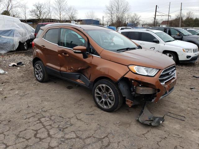 MAJ6P1WL1JC200906 - 2018 FORD ECOSPORT TITANIUM ORANGE photo 4