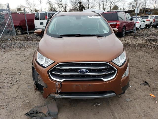 MAJ6P1WL1JC200906 - 2018 FORD ECOSPORT TITANIUM ORANGE photo 5