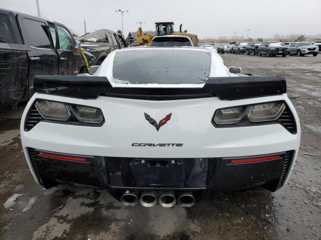 1G1YP2D6XK5604159 - 2019 CHEVROLET CORVETTE Z06 1LZ WHITE photo 6