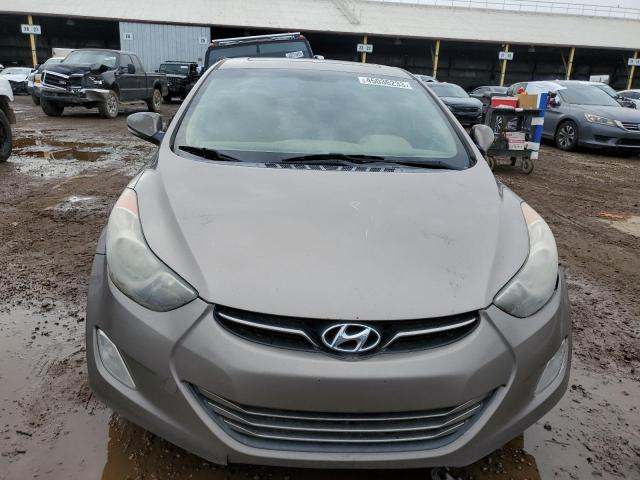 5NPDH4AE5CH140631 - 2012 HYUNDAI ELANTRA GLS GRAY photo 5