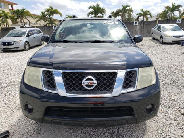 5N1AR1NN1AC621716 - 2010 NISSAN PATHFINDER S BLACK photo 5