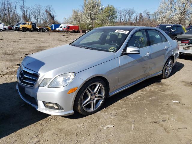 WDDHF8HB7BA402705 - 2011 MERCEDES-BENZ E 350 4MATIC SILVER photo 1